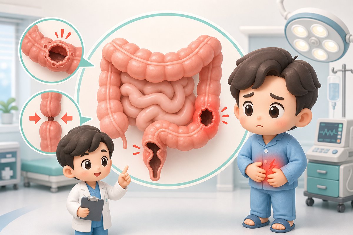 장에 구멍이 나거나 꽉 막히면, 응급실에서는 어떤 수술을 하게 될까요?