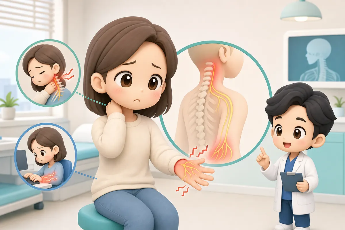 "손끝이 저린데 목 때문이래요, 손목 때문이래요…" 손·팔은 어디서 봐야 할까